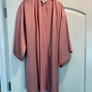 Open Edit Women's satin robe